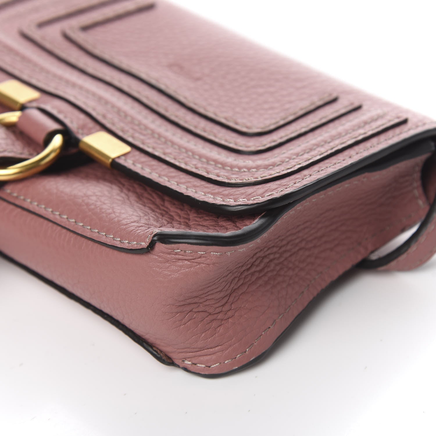 Chloe Calfskin Marcie Convertible Belt Bag Rusty Pink 9 of 10