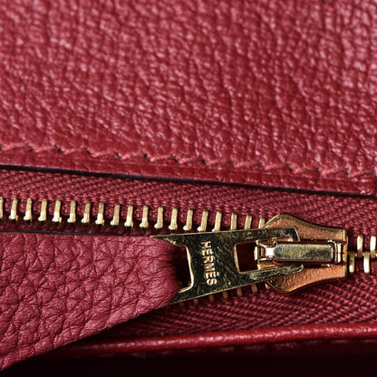Hermes Togo Birkin 30 Rouge Grenat 12 of 35