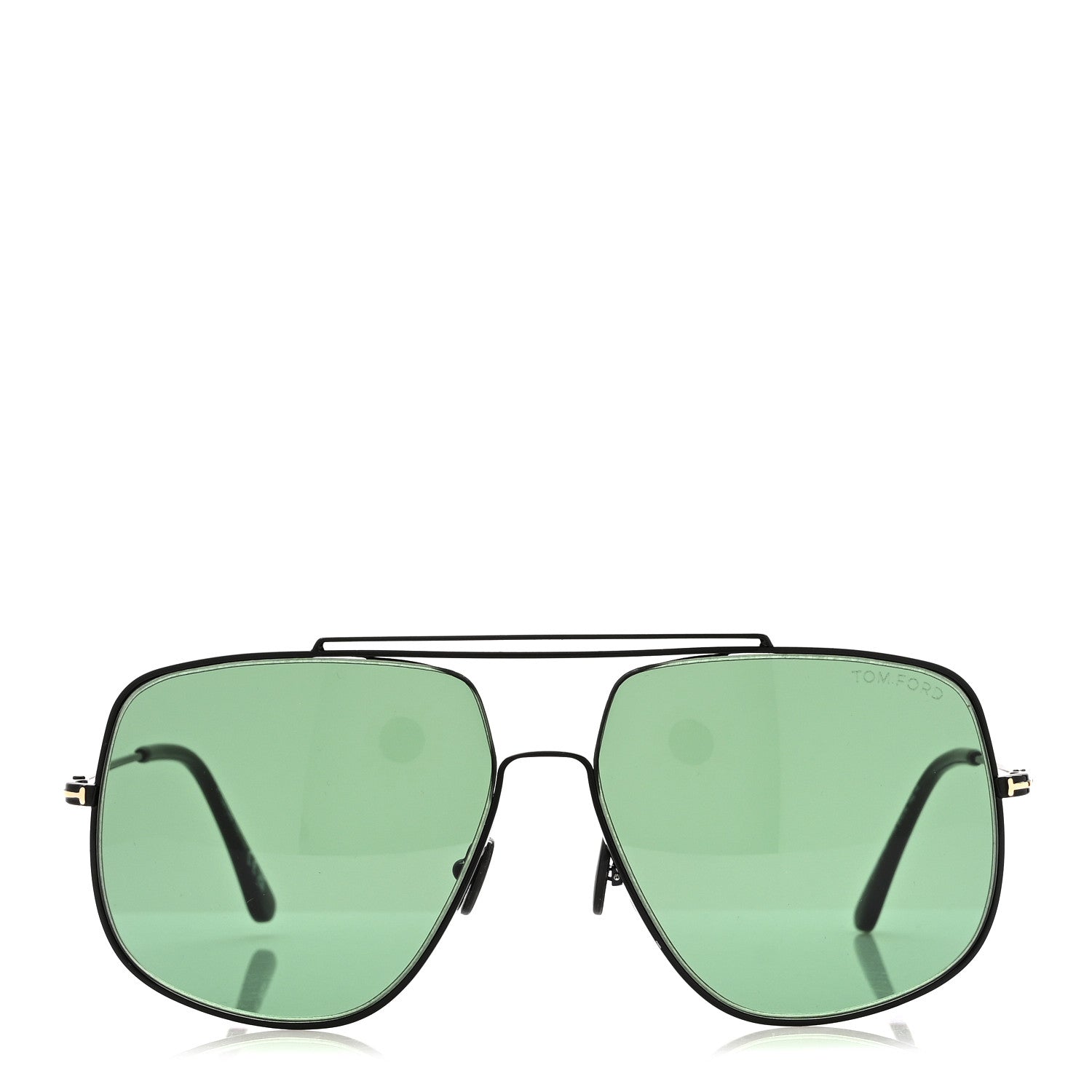 Tom Ford Metal Liam Sunglasses TF927 Green Black 3 of 5