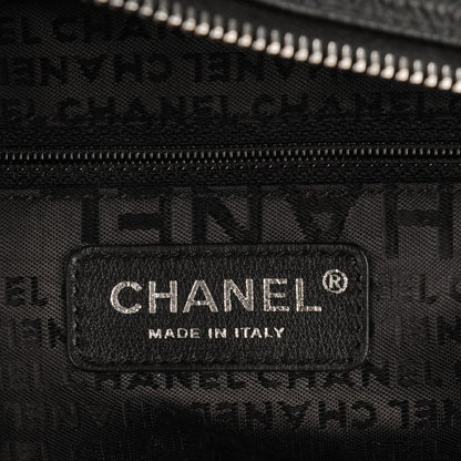 Chanel Caviar Square Stitched Tote Black 6 of 7