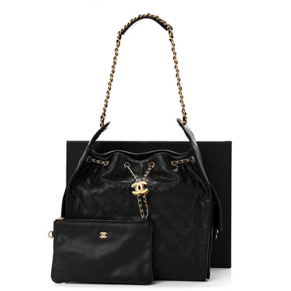 Chanel Caviar Quilted Medium Chanel 25 Handbag Black 13 of 13