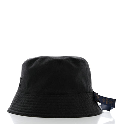 Louis Vuitton Nylon Wool Monogram Reversible Rain Bucket Hat L Beige 4 of 14