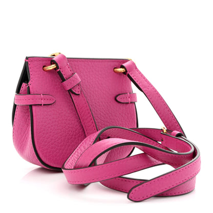 Mulberry Small Classic Grain Micro Amberley Satchel Pink 3 of 9