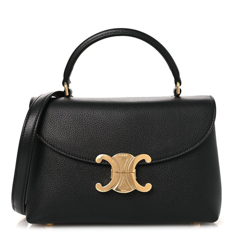 Supple Grained Calfskin Teen Nino Black