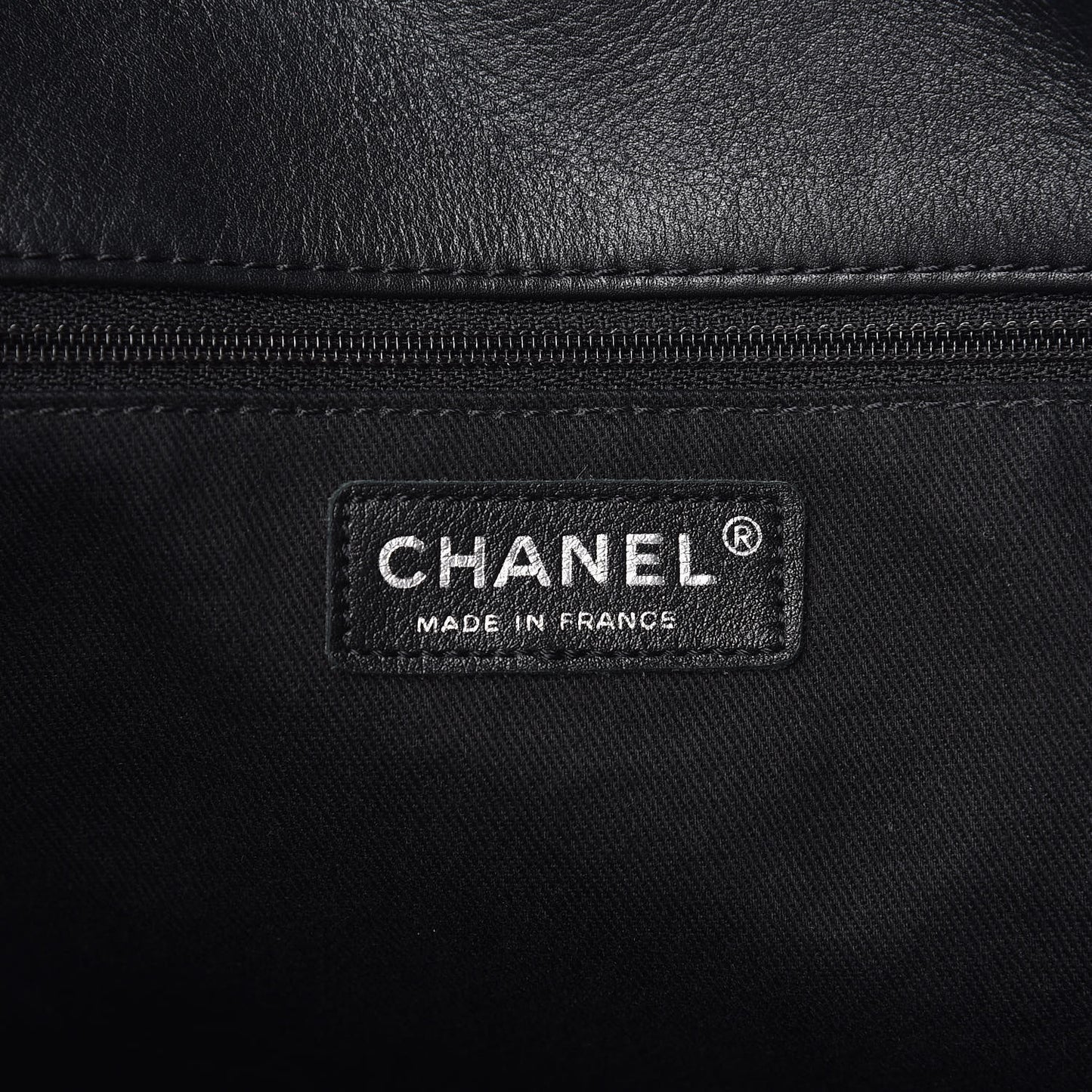 Calfskin Quilted In The Business North South Tote Black