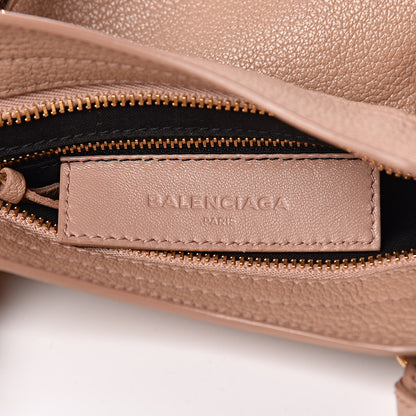 Balenciaga Chevre Gold Metallic Edge Hardware Mini City Rose Des Sables 6 of 11