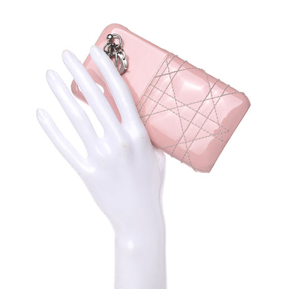 Christian Dior Patent Cannage Lady Dior Tech iPhone X XS Case Light Pink 2 of 5