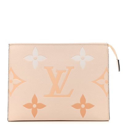 Louis Vuitton Empreinte Monogram Giant By The Pool Toiletry Pouch 26 Cream Saffron 1 of 7