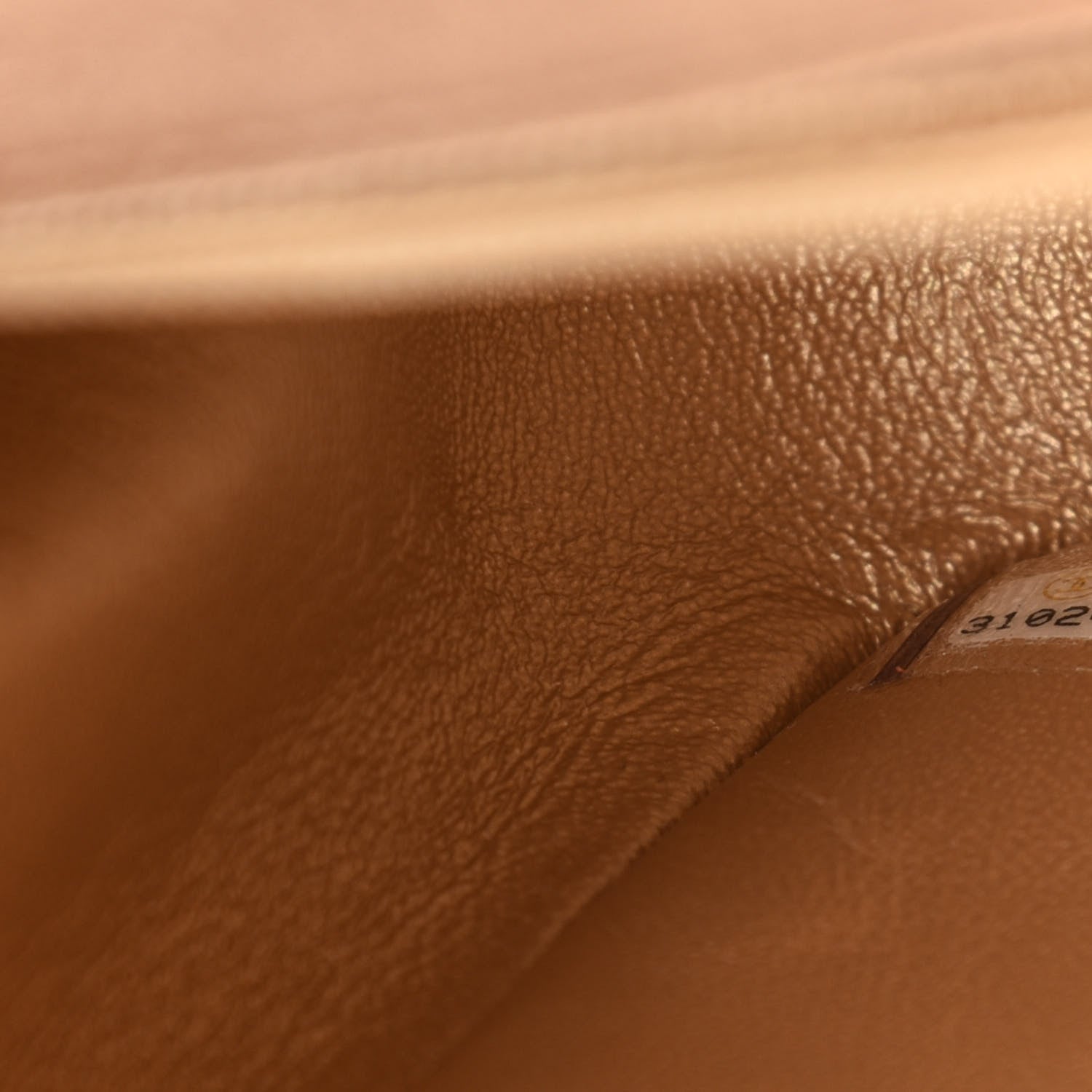 Chanel Metallic Lambskin Quilted Mini Square Flap Gold 9 of 10