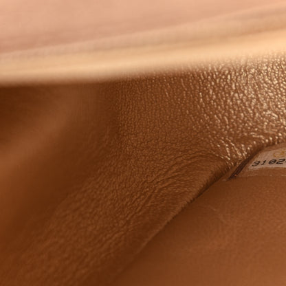 Chanel Metallic Lambskin Quilted Mini Square Flap Gold 9 of 10