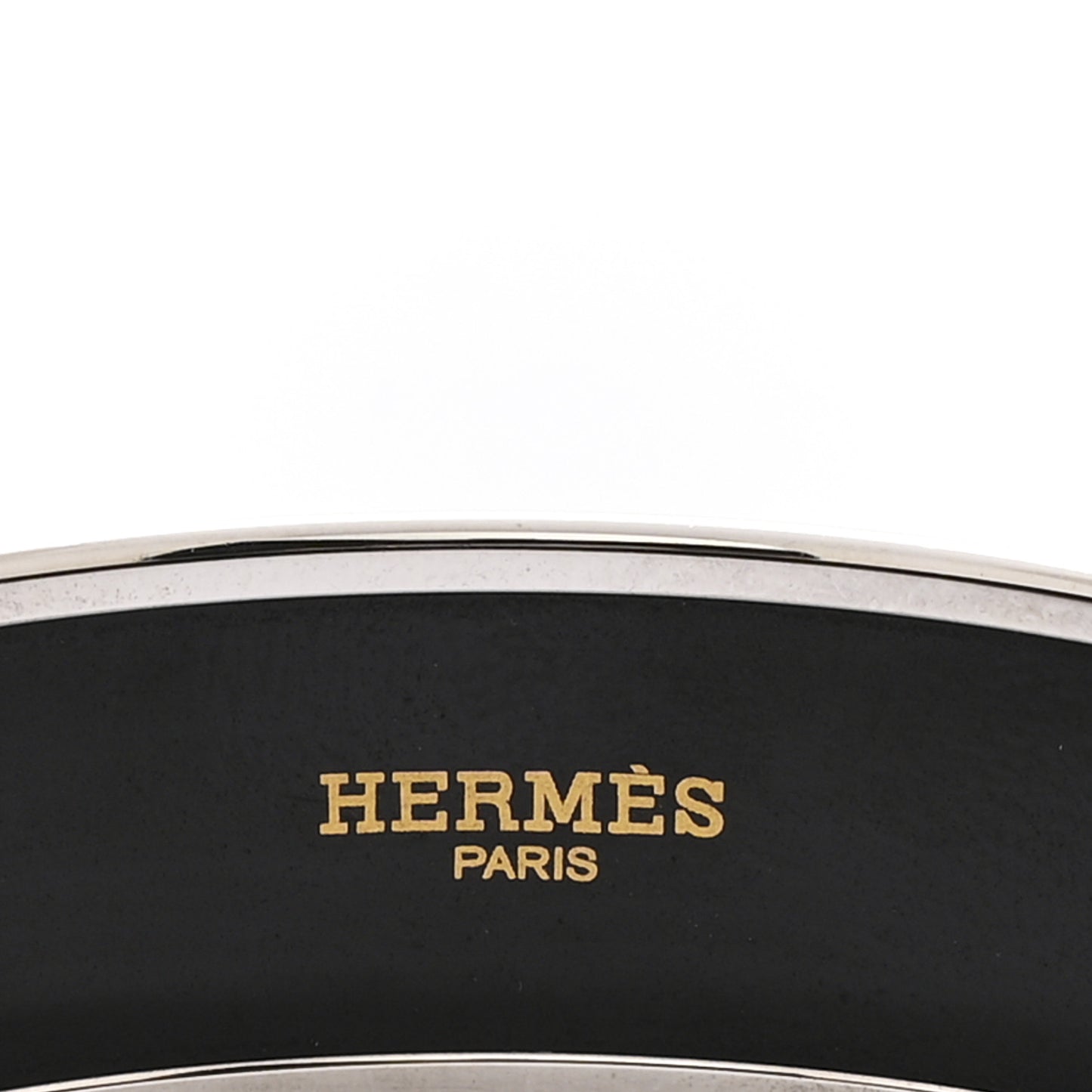 Enamel Wide Printed Capitales Bracelet 65
