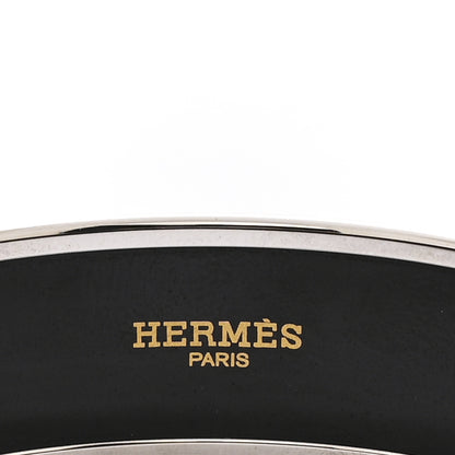Hermes Enamel Wide Printed Capitales Bracelet 65 4 of 6