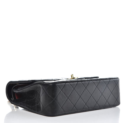 Chanel Lambskin Quilted Small Double Flap Black 4 of 14