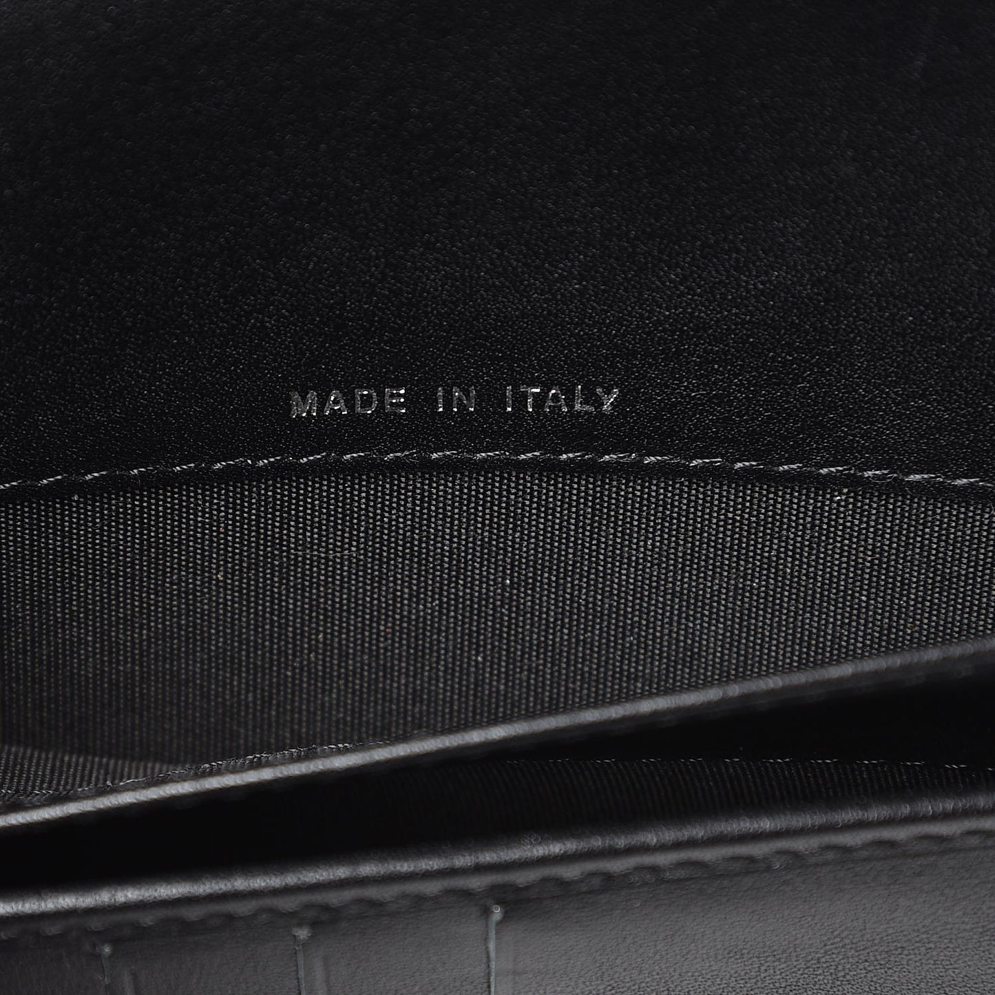 Caviar Timeless Travel Zip Wallet Black