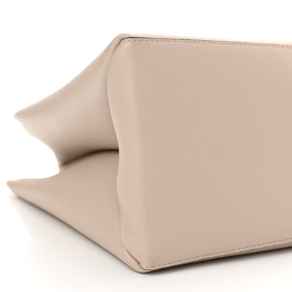 Louis Vuitton Grained Calfskin Lockme Shopper Greige 7 of 8