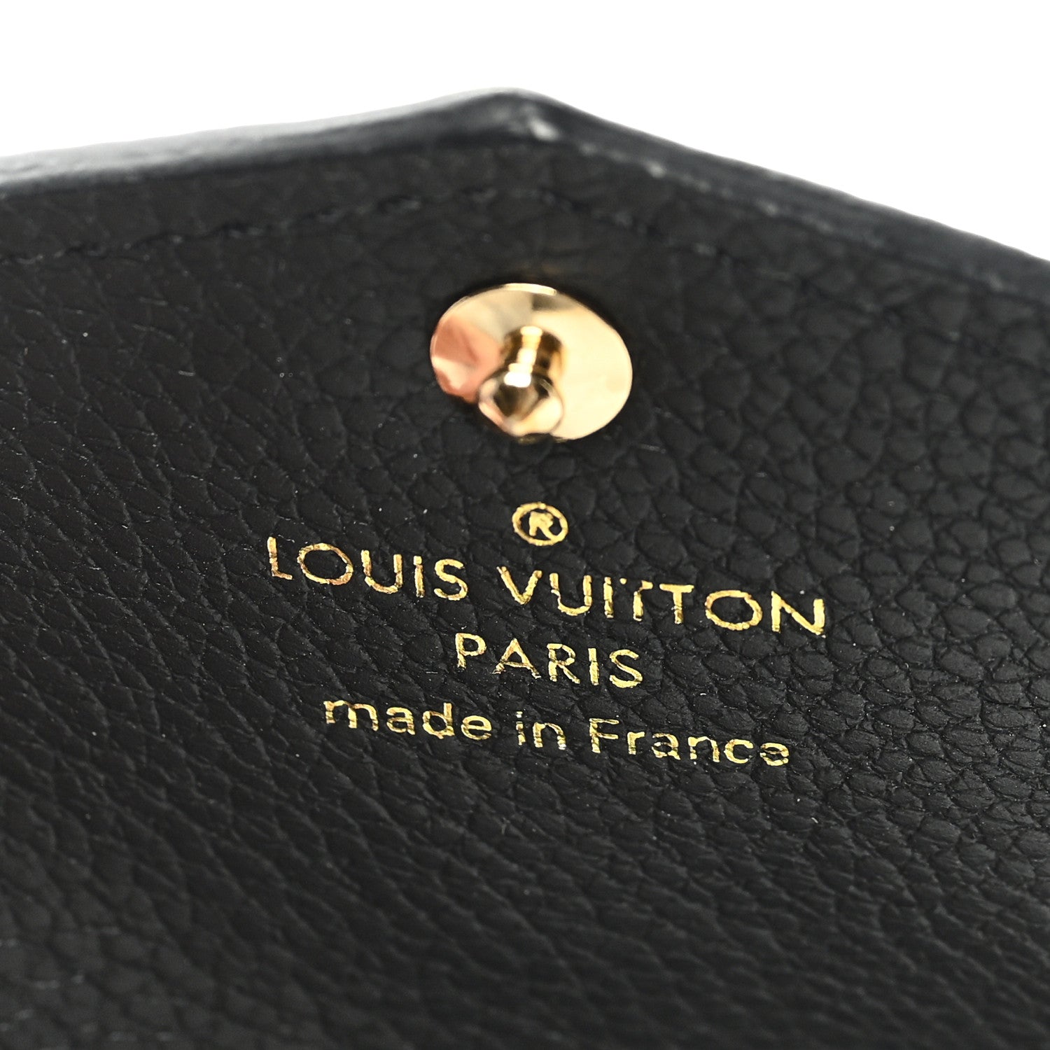 Louis Vuitton Empreinte Key Pouch Black 6 of 6