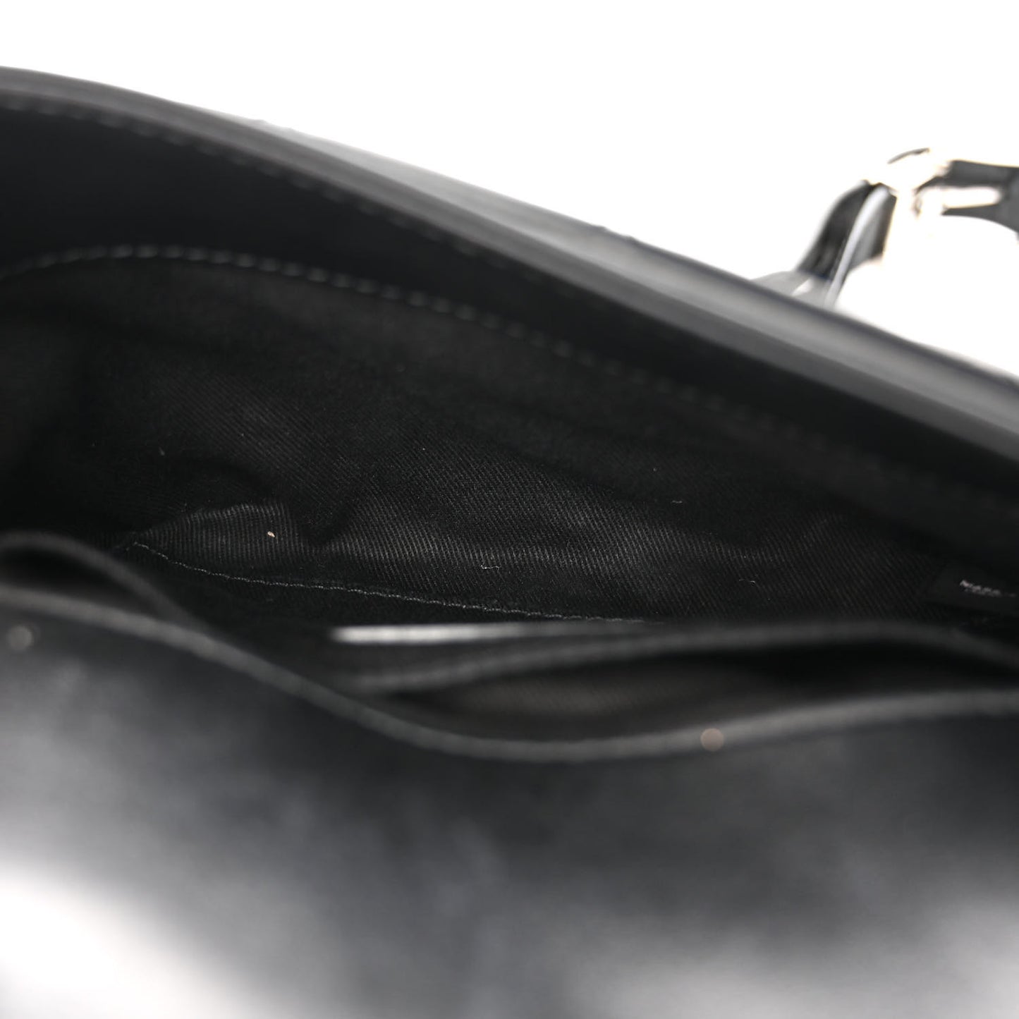 Calfskin Quilted CC Uniform Flap Belt Bag Black