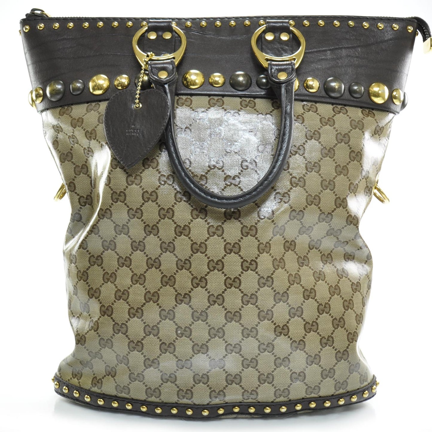 Crystal Monogram Babouska Shoulder Tote
