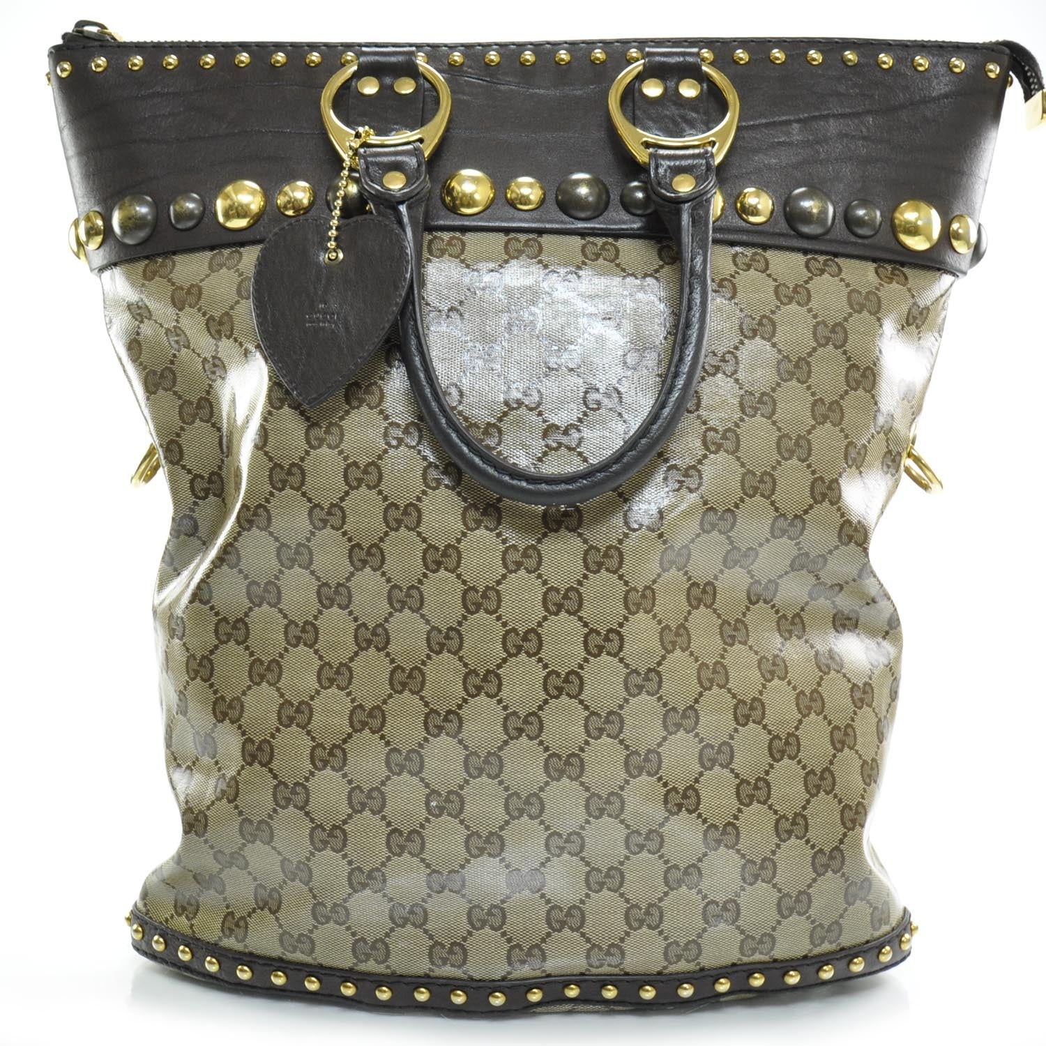 Gucci Crystal Monogram Babouska Shoulder Tote 1 of 9