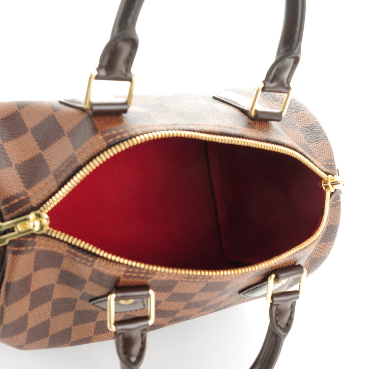 Louis Vuitton Damier Ebene Speedy Bandouliere 25 5 of 7