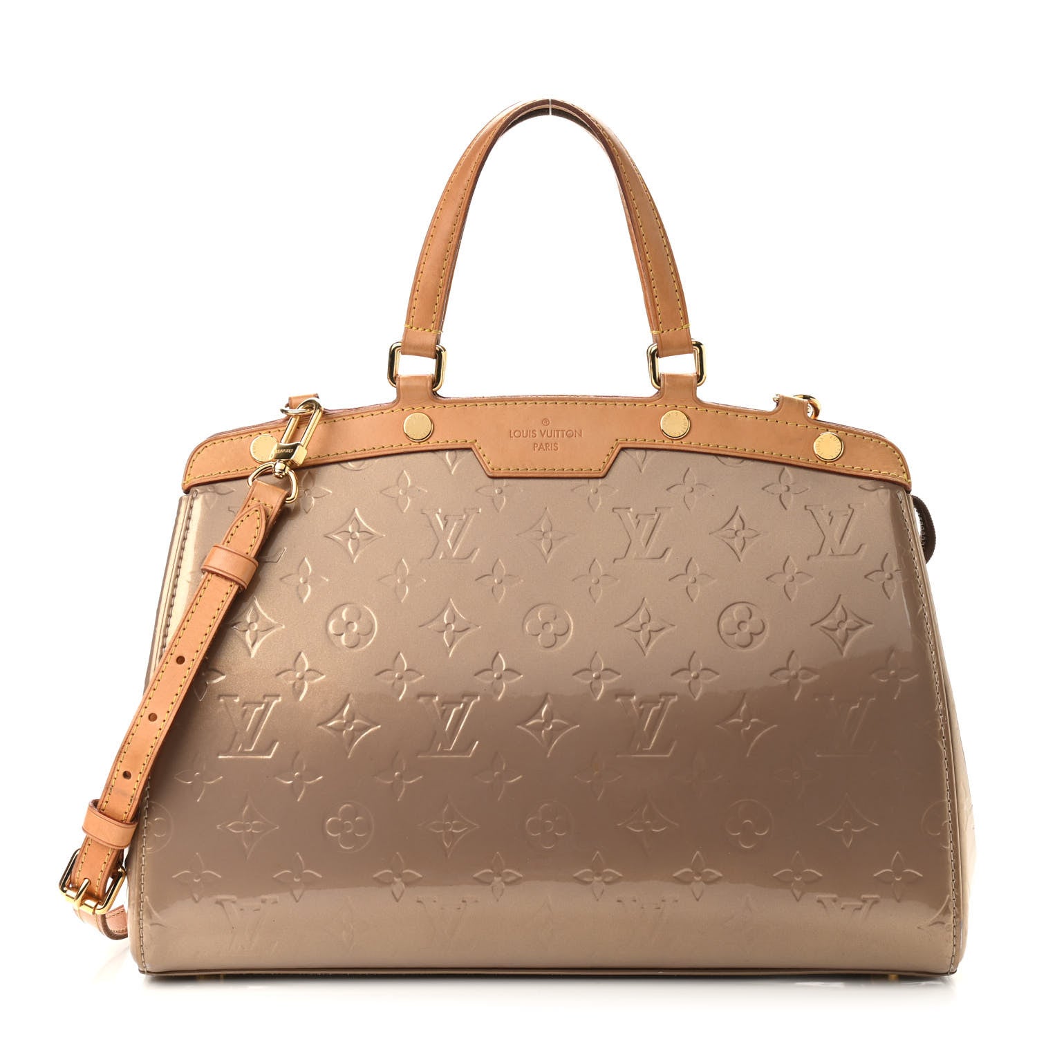 Louis Vuitton Vernis Brea MM Beige Poudre 1 of 8