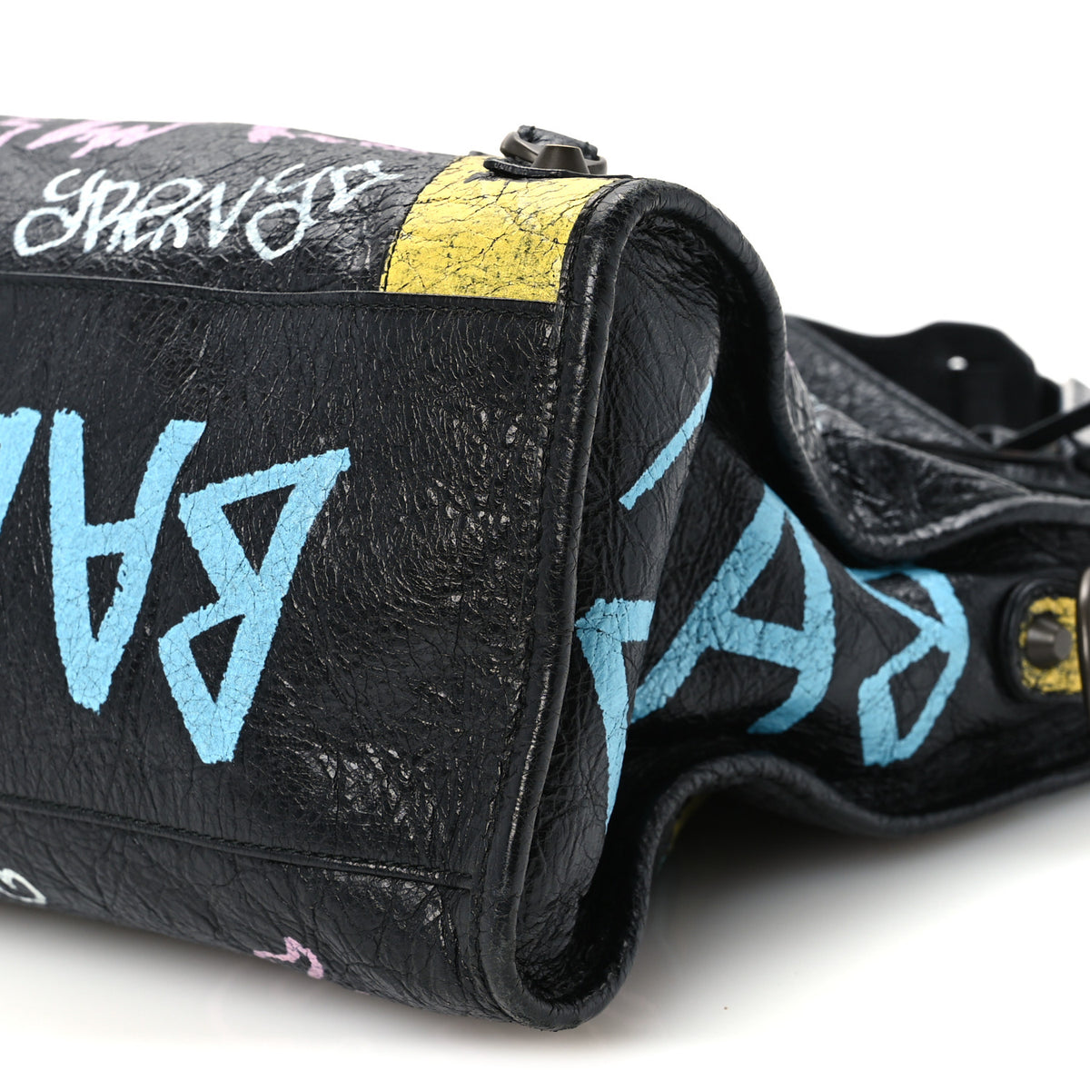 Agneau Graffiti All Over Classic Hardware City Black Multicolor