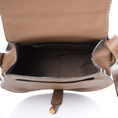 Chloe Calfskin Mini Marcie Round Crossbody Bag Tan 5 of 10