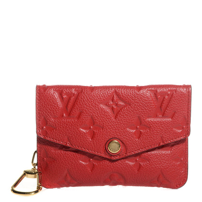 Louis Vuitton Empreinte Key Pouch Cherry 1 of 7