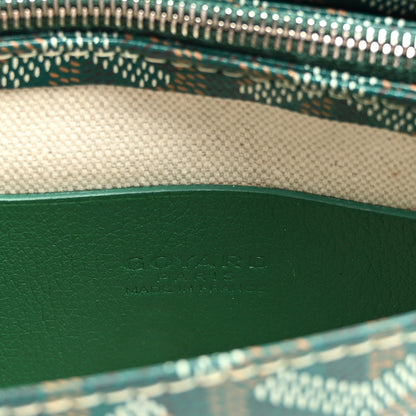 Goyard Goyardine Plumet Wallet Clutch Green 7 of 10