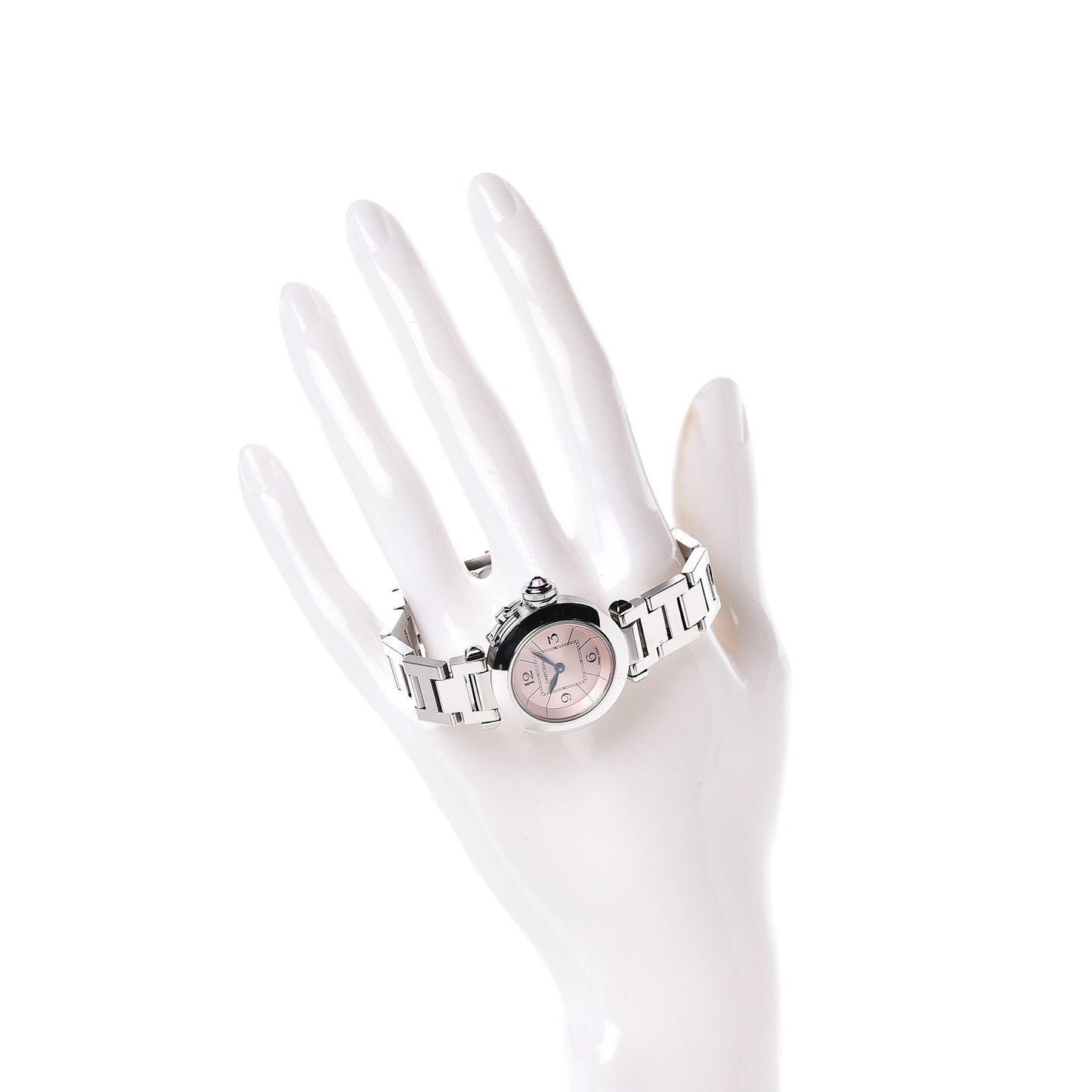 Stainless Steel 27mm Miss Pasha Quartz Watch Pink