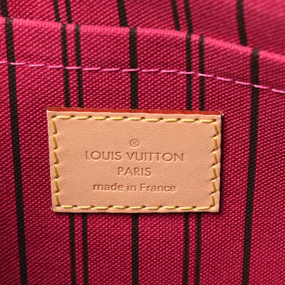 Louis Vuitton Monogram Neverfull MM GM Pochette Pivoine 6 of 7