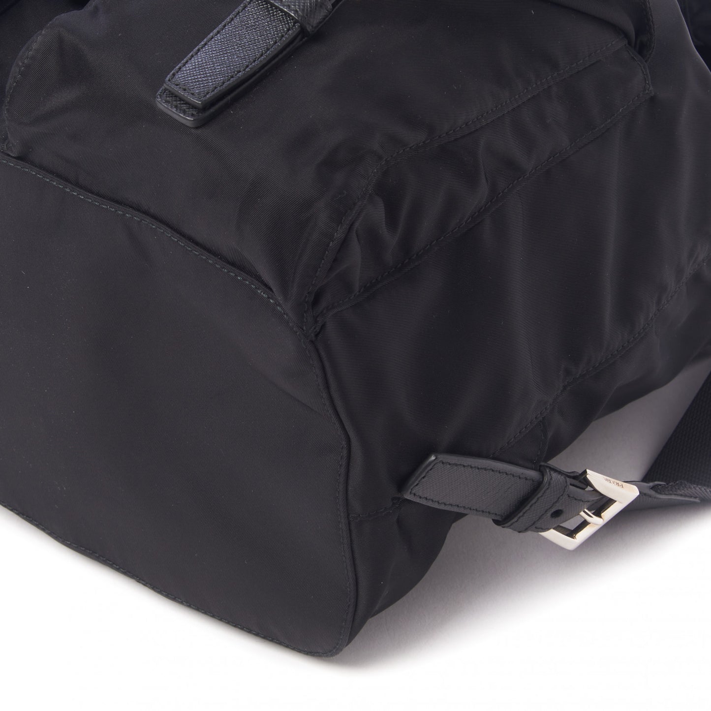 Nylon Vela Medium Backpack Black
