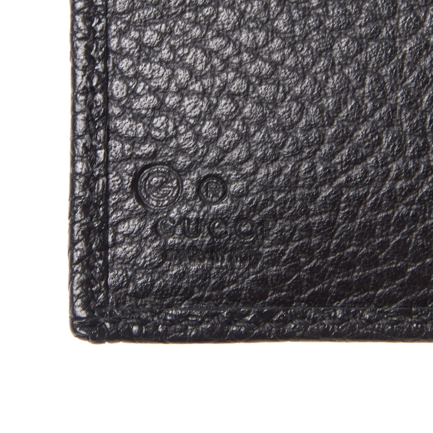 Gucci Nylon Monogram Bi-Fold Wallet Black 7 of 8