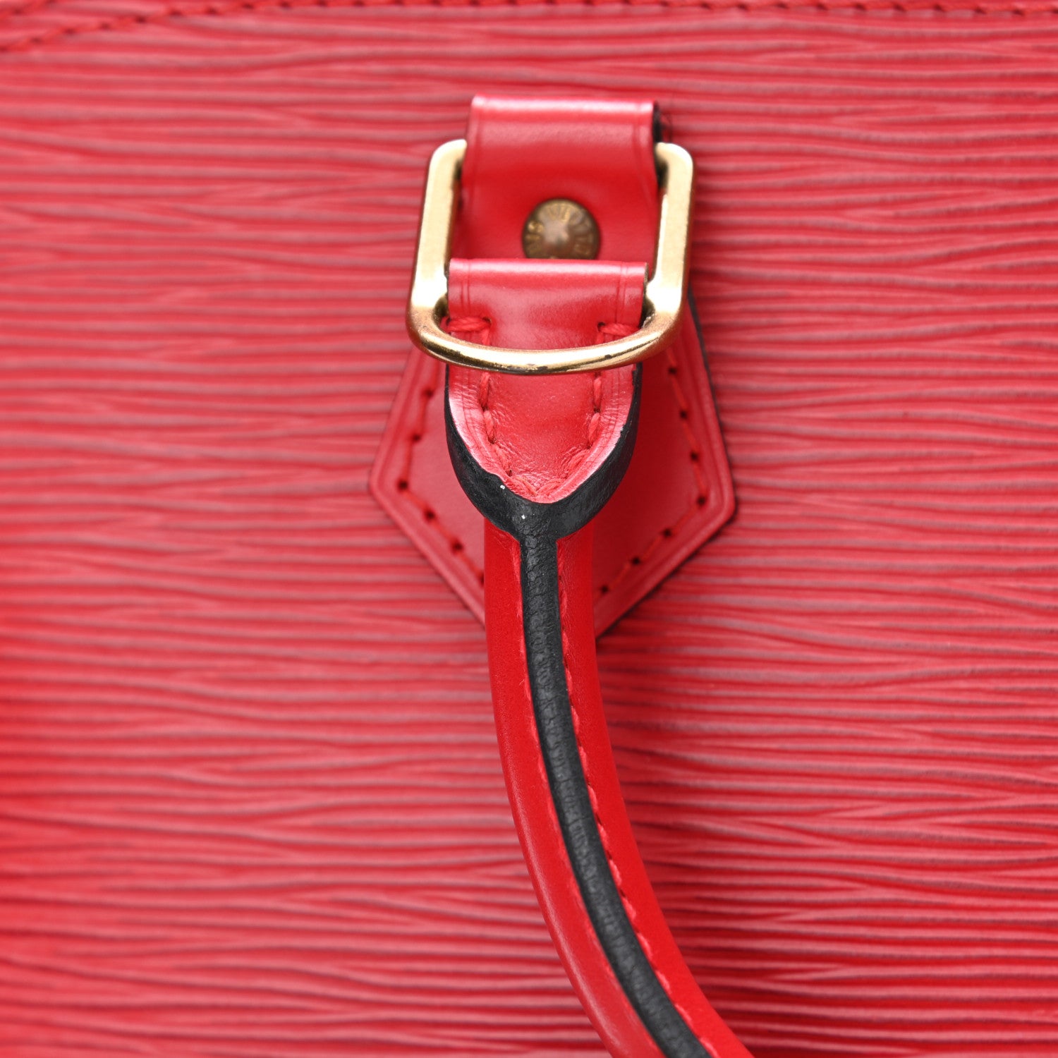 Louis Vuitton Epi Alma PM Castillan Red 11 of 14