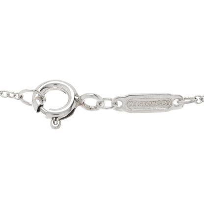 Tiffany Sterling Silver Enamel Return to Tiffany Double Heart Tag Pendant Necklace Red 4 of 5