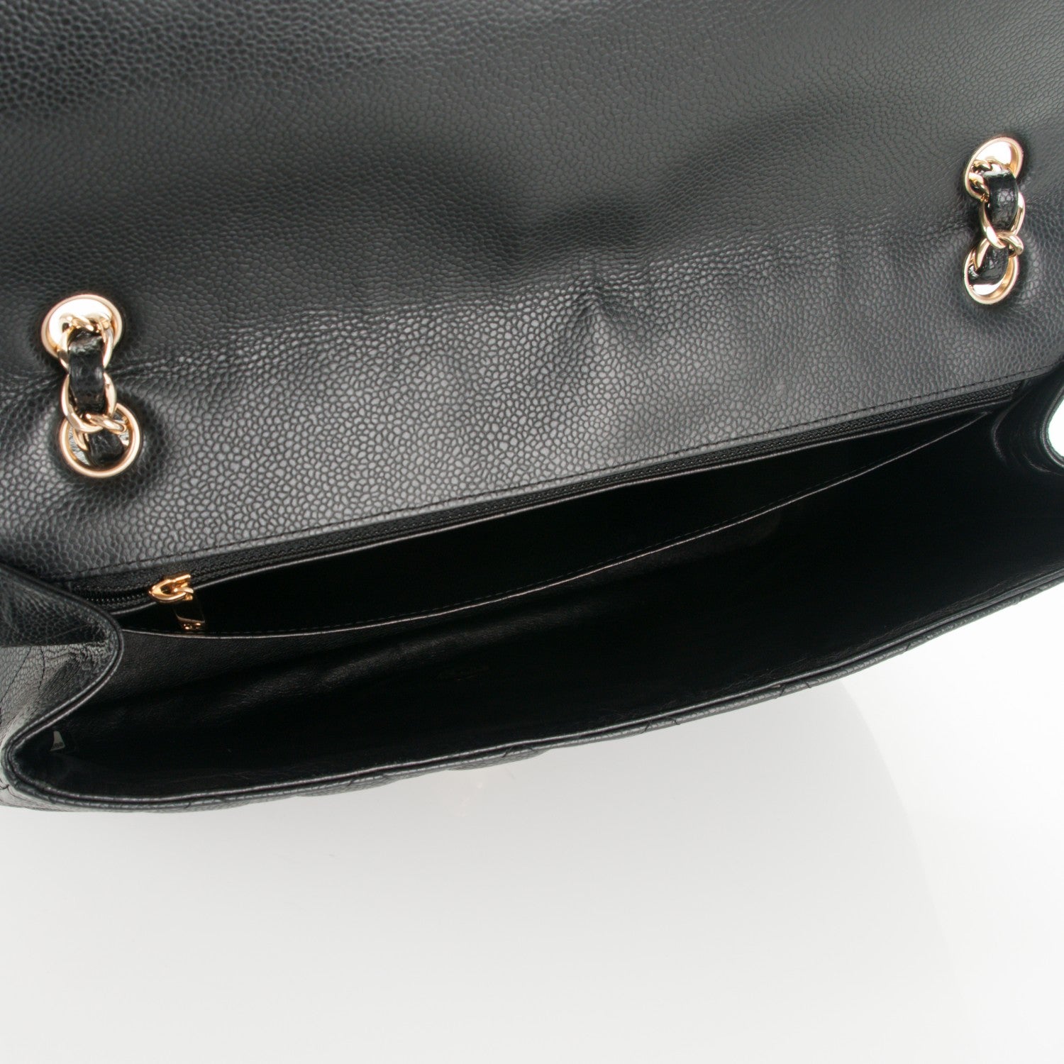 Chanel Caviar Quilted Maxi Single Flap Black 5 of 9