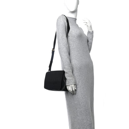 Burberry Signature Grain Medium Burleigh Crossbody Bag Black 2 of 12