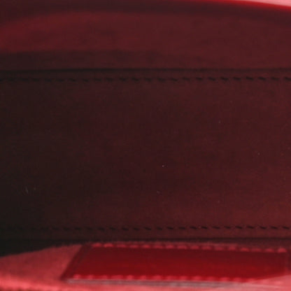 Christian Dior Patent Cannage Mini Lady Dior Red 5 of 11