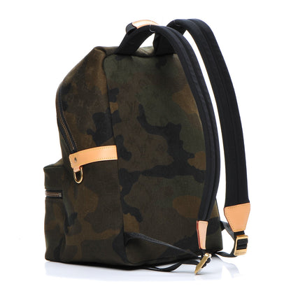 Louis Vuitton X SUPREME Canvas Camouflage Apollo Backpack 3 of 9