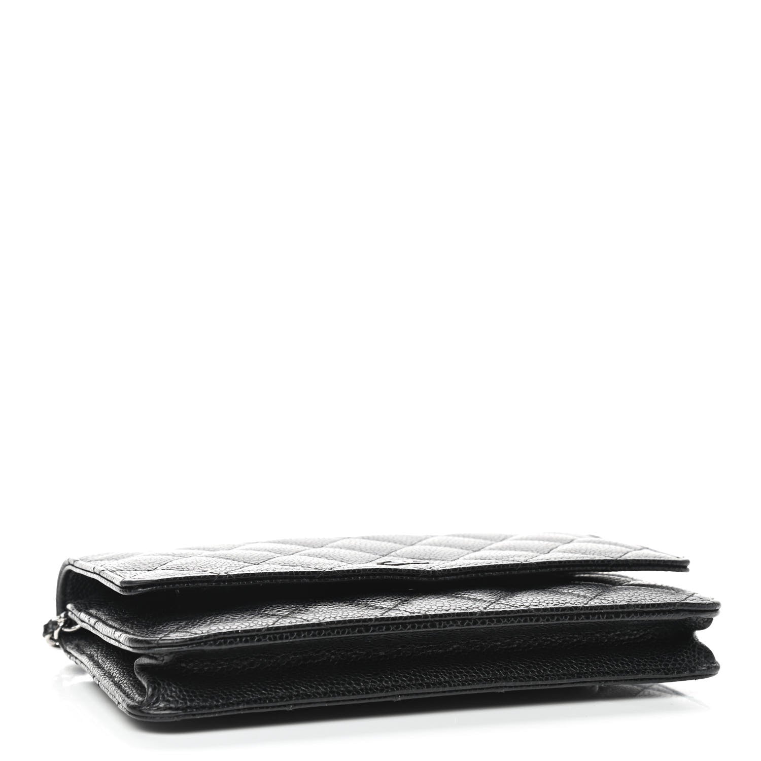 Chanel Caviar Quilted Wallet On Chain WOC Black 4 of 10
