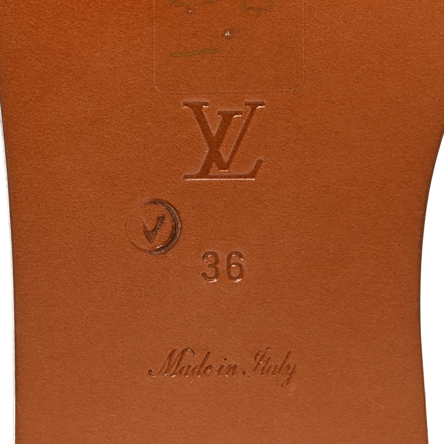 Louis Vuitton Monogram Spring in the City Lock It Flat Mule 36 Sunrise Pastel 6 of 7