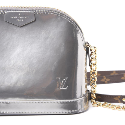 Louis Vuitton Patent Monogram Miroir Mirror Mini Alma Gris Metal 3 of 9