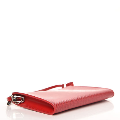 Louis Vuitton Epi Pochette Accessories 24 Rouge 4 of 7