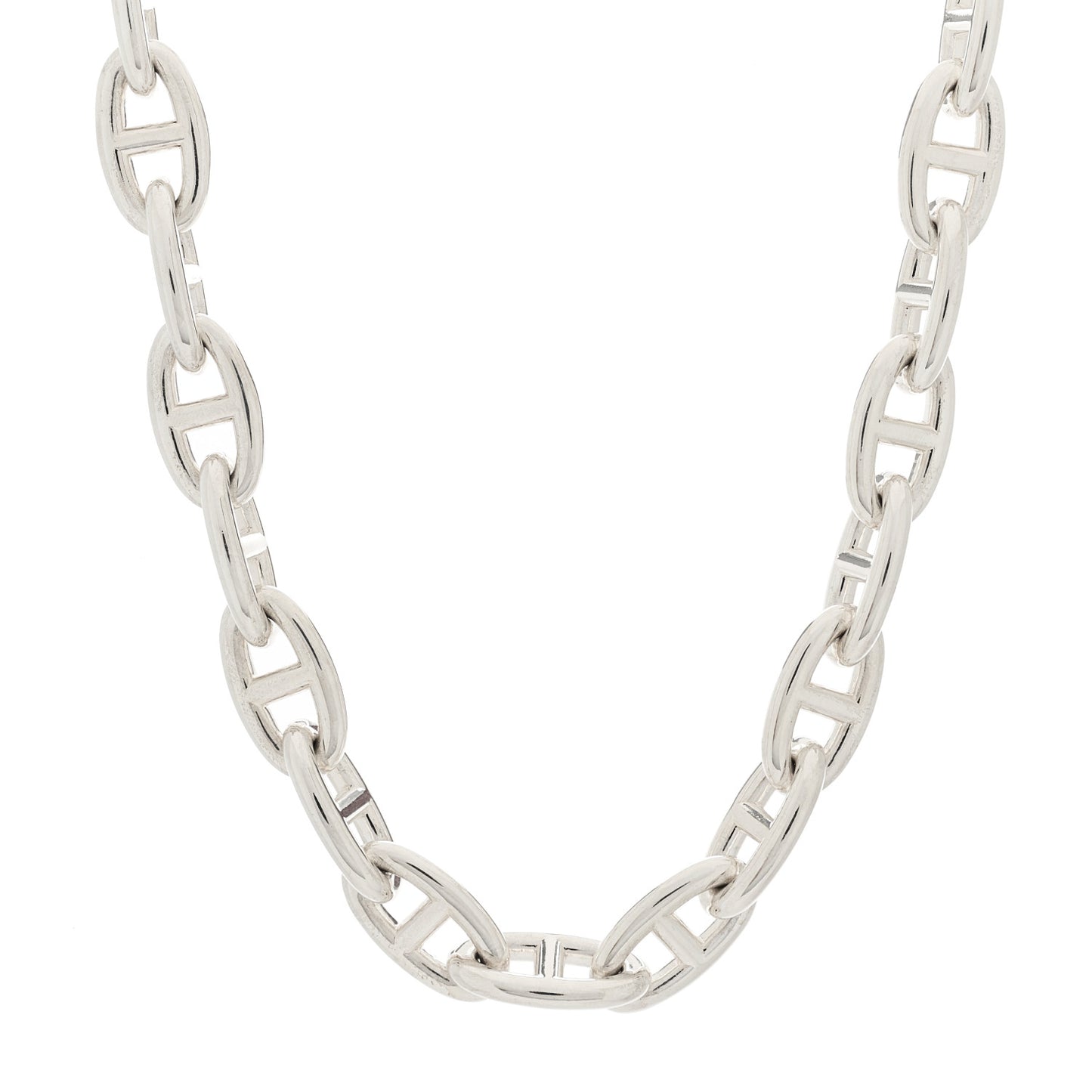 Sterling Silver GM Chaine D'Ancre Necklace