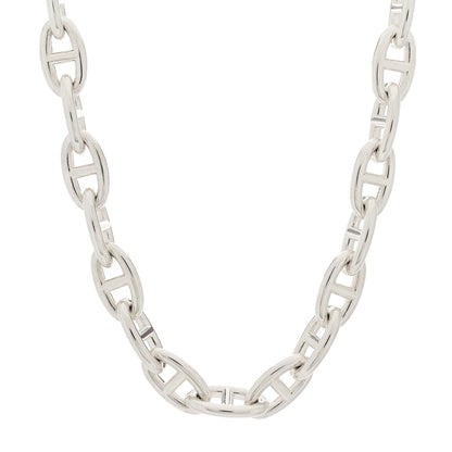 Hermes Sterling Silver GM Chaine D'Ancre Necklace 1 of 6