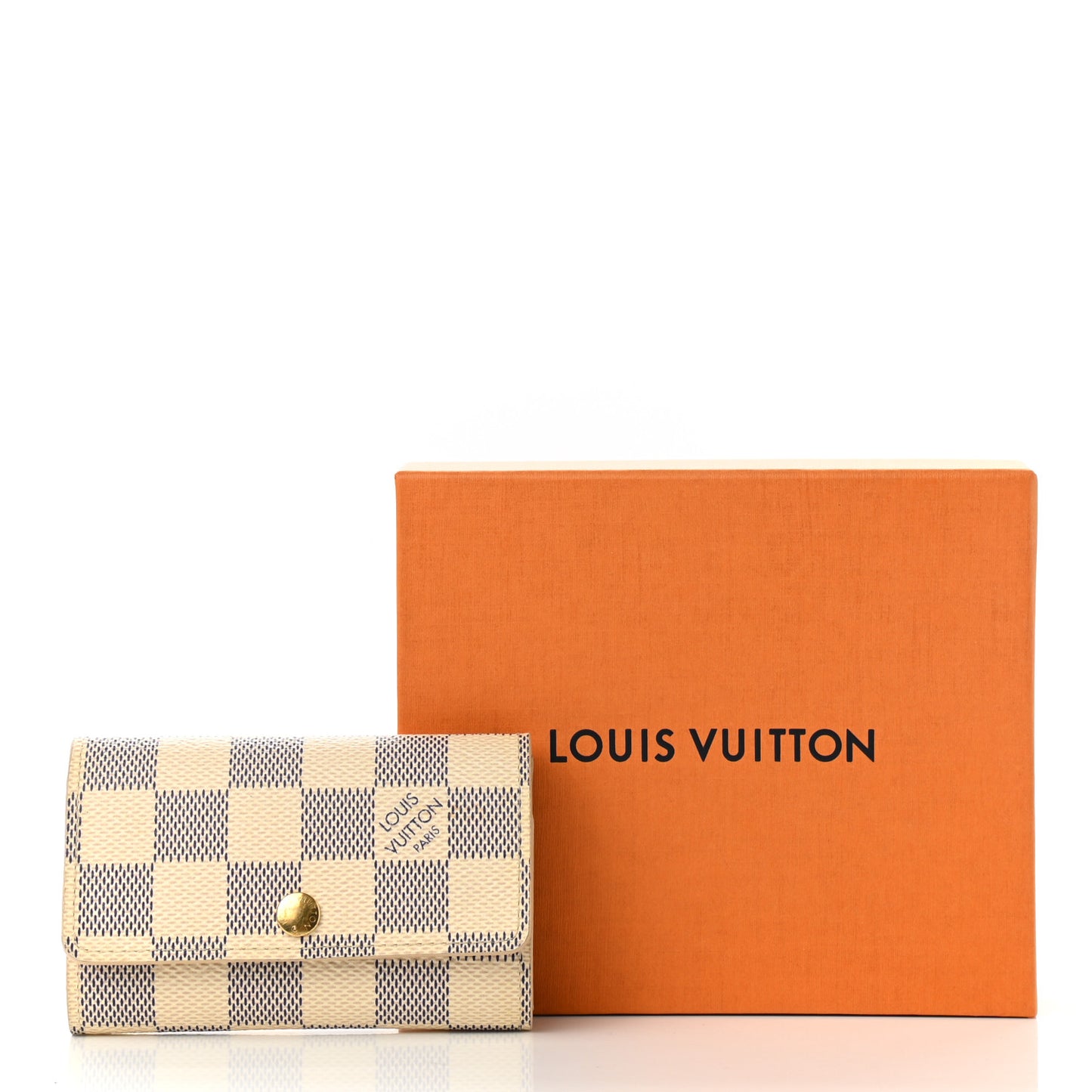 Damier Azur Multicles 6 Key Holder
