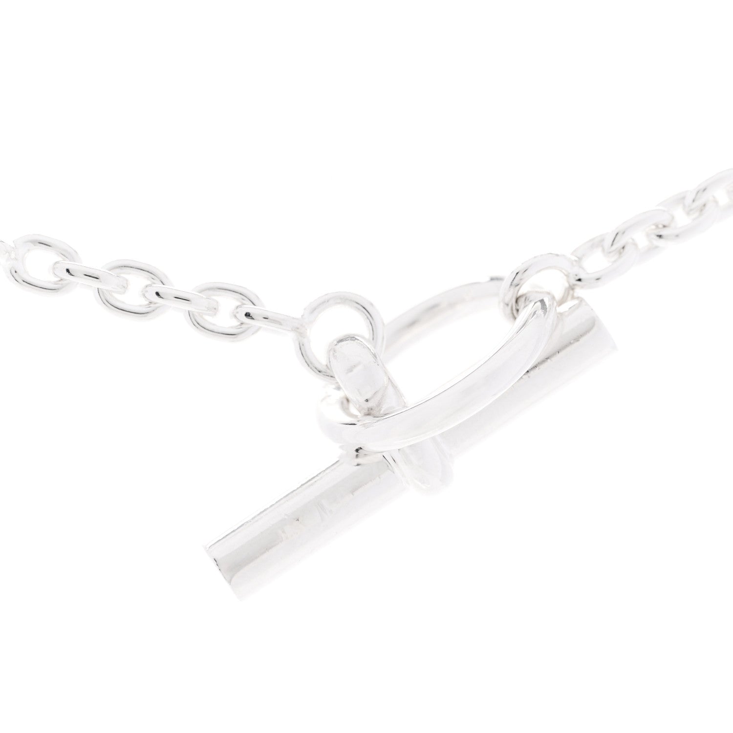 Hermes Sterling Silver Farandole Necklace 120 4 of 6