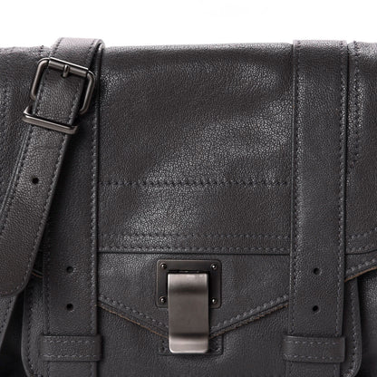 Proenza Schouler Lambskin PS1 Mini Pouch Messenger Heather Grey 13 of 13