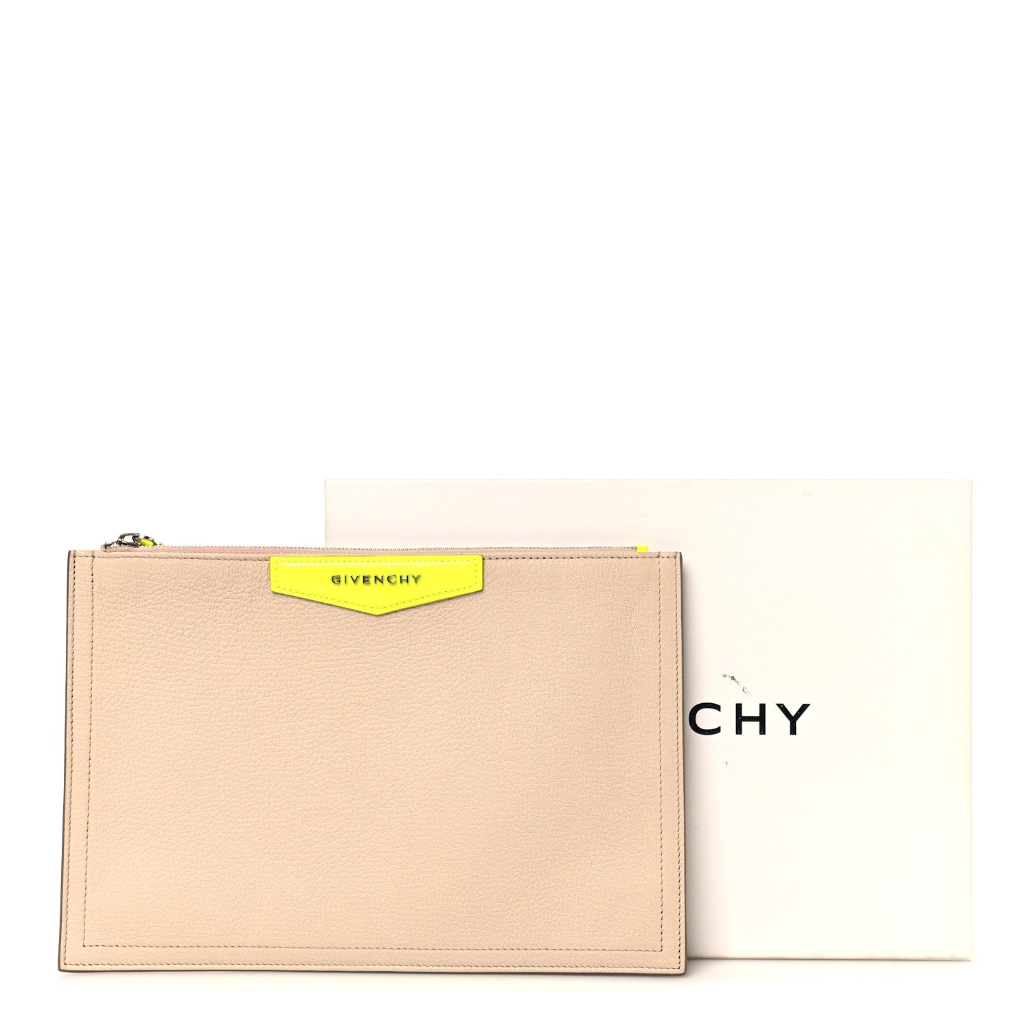 Givenchy Sugar Goatskin Medium Antigona Pouch Beige Yellow 10 of 10