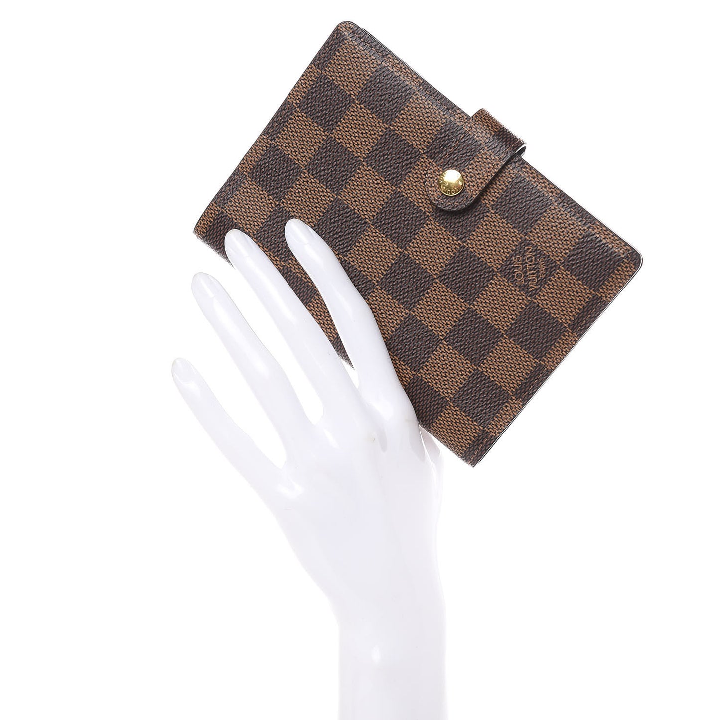 Damier Ebene Small Ring Agenda Cover